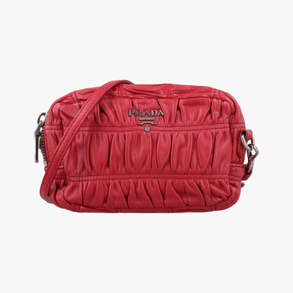 Prada Gather Mini Red Leather 53