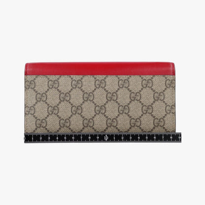 Gucci Padlock Chain Beige Red Multi Leather — view 2