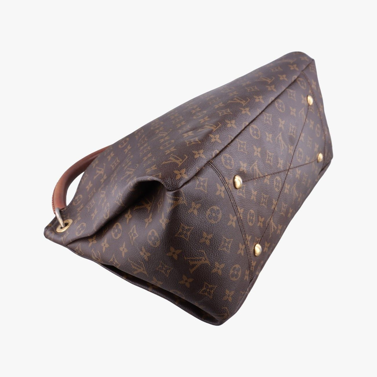 Louis Vuitton Artsy MM Monogram Brown Canvas Shoulder Bag — view 7