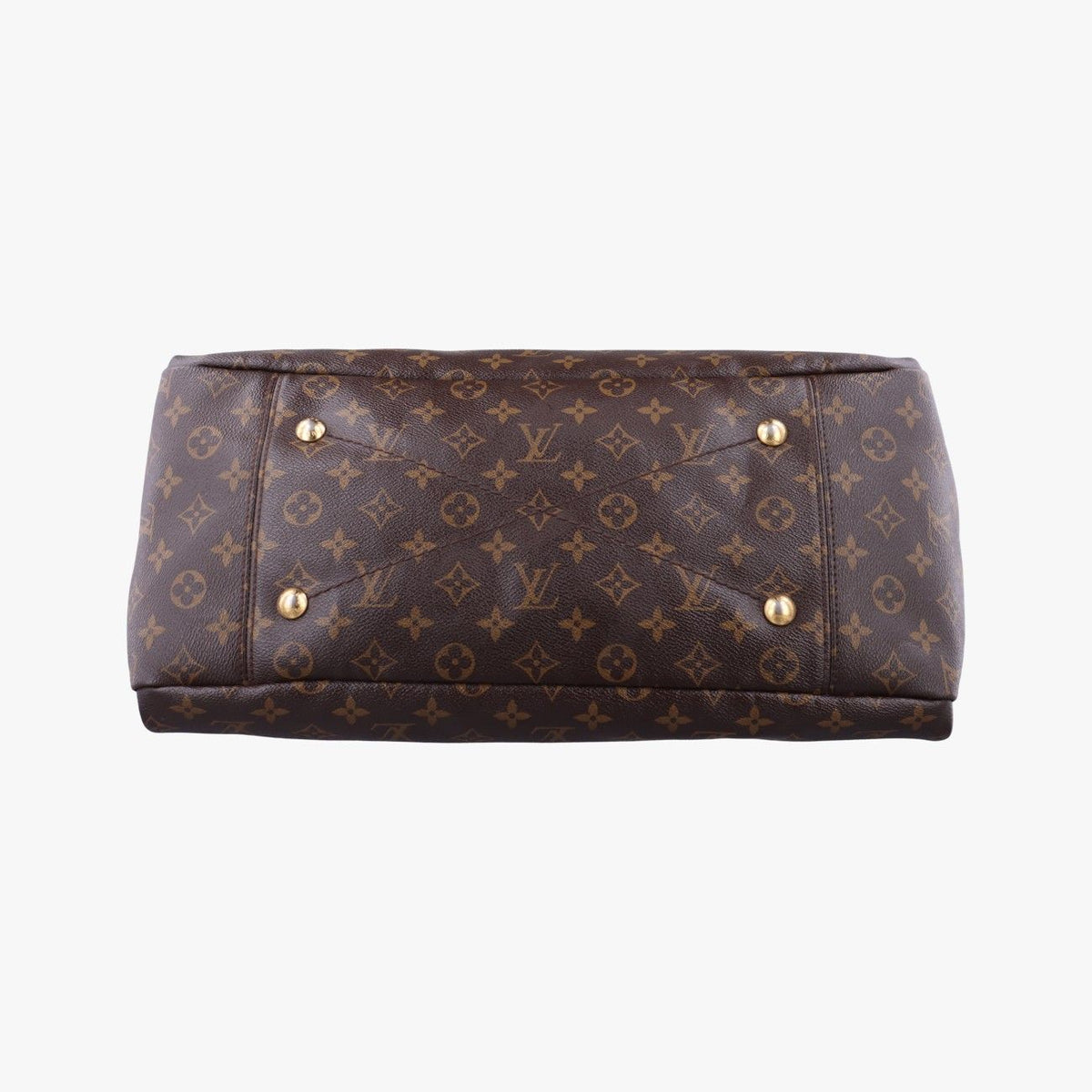 Louis Vuitton Artsy MM Monogram Brown Canvas Shoulder Bag — view 3