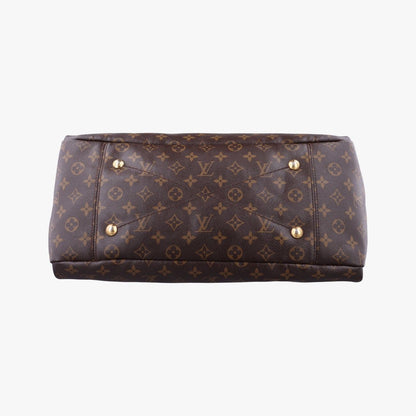 Louis Vuitton Artsy MM Monogram Brown Canvas Shoulder Bag — view 3