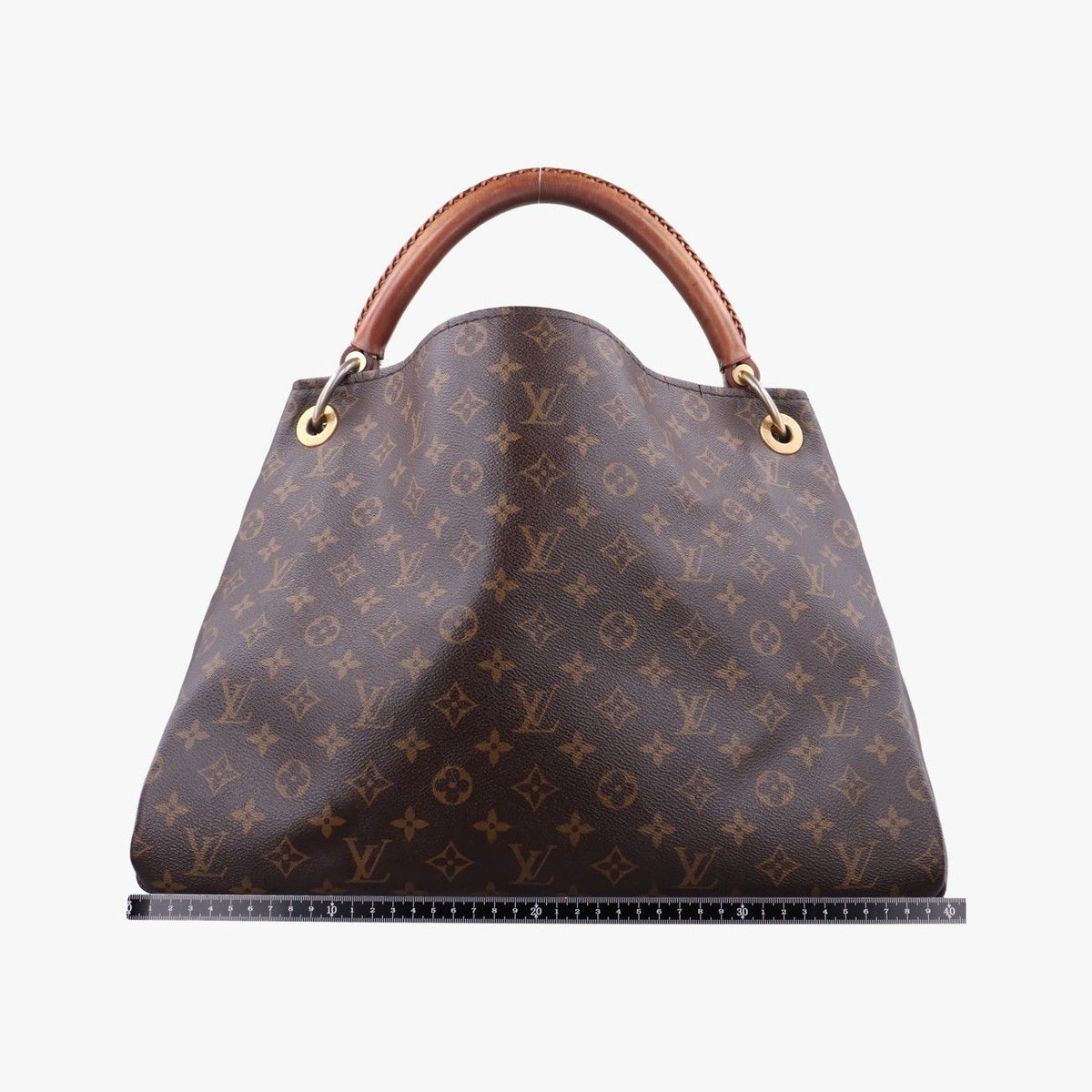 Louis Vuitton Artsy MM Monogram Brown Canvas Shoulder Bag — view 2