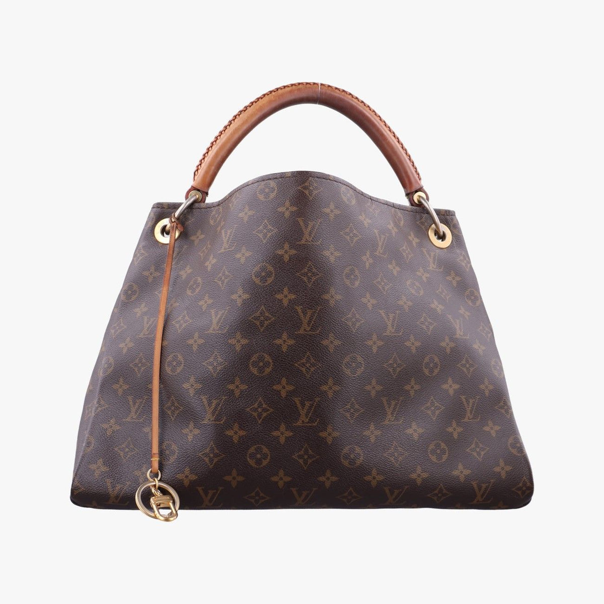 Louis Vuitton Artsy MM Monogram Brown Canvas Shoulder Bag