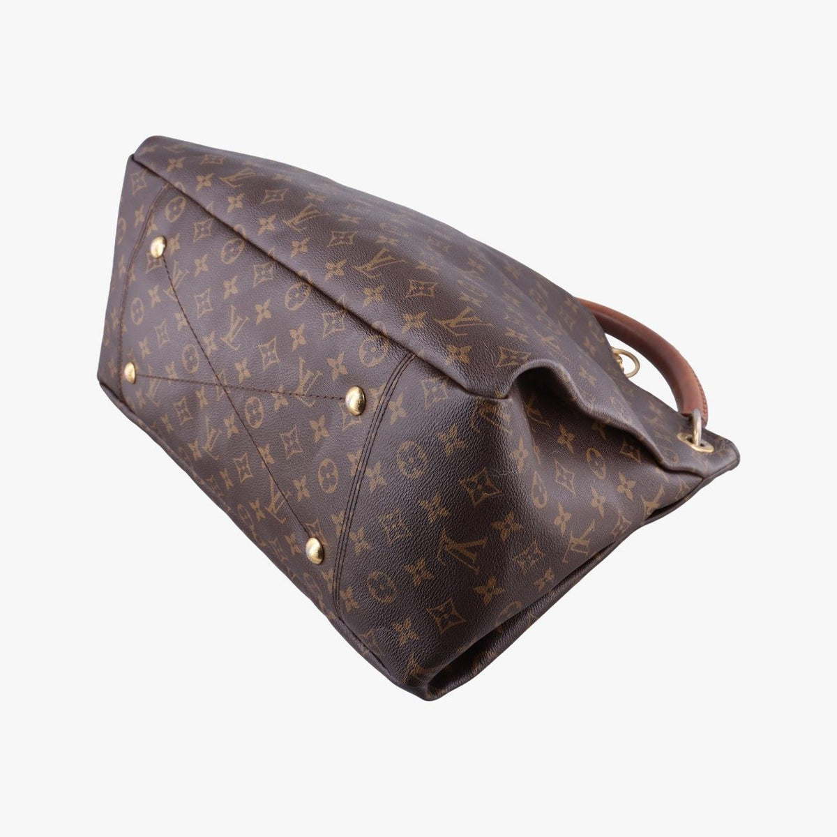 Louis Vuitton Artsy MM Monogram Brown Canvas Shoulder Bag — view 4