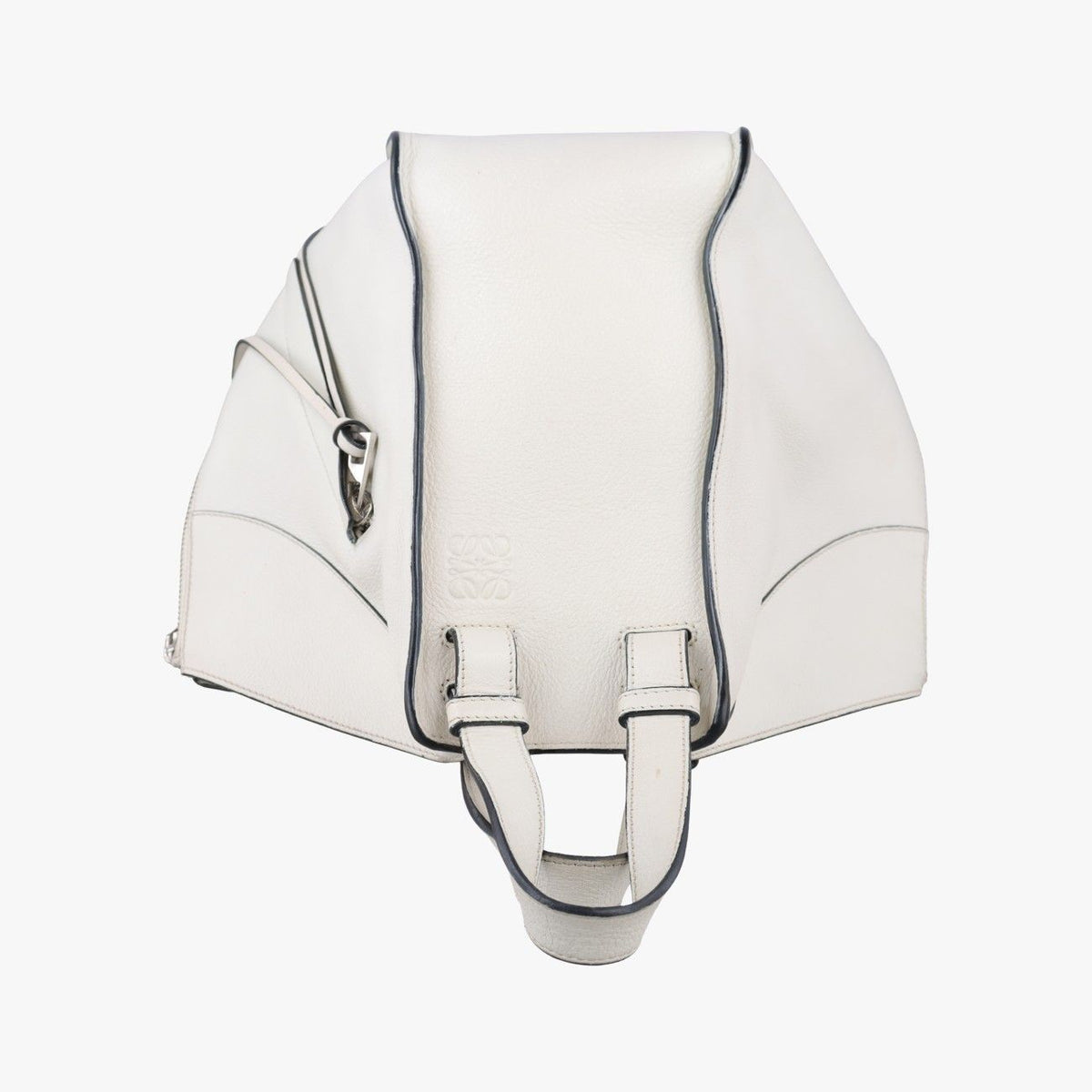 Loewe Hammock White Leather 61 Shoulder Bag — view 8