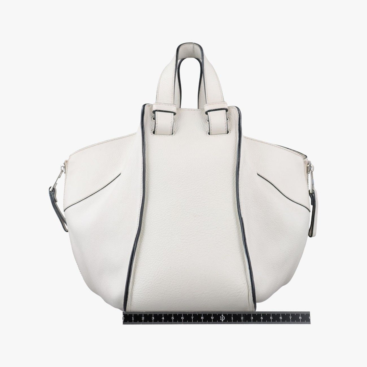 Loewe Hammock White Leather 61 Shoulder Bag — view 2