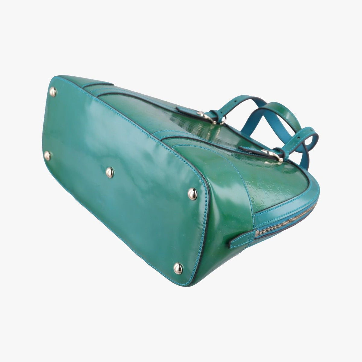 Gucci Micro Guccissima Green Patent — view 4