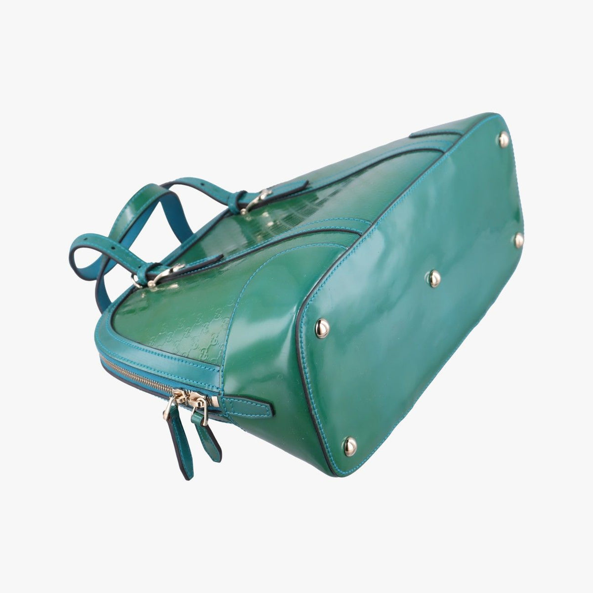 Gucci Micro Guccissima Green Patent — view 5