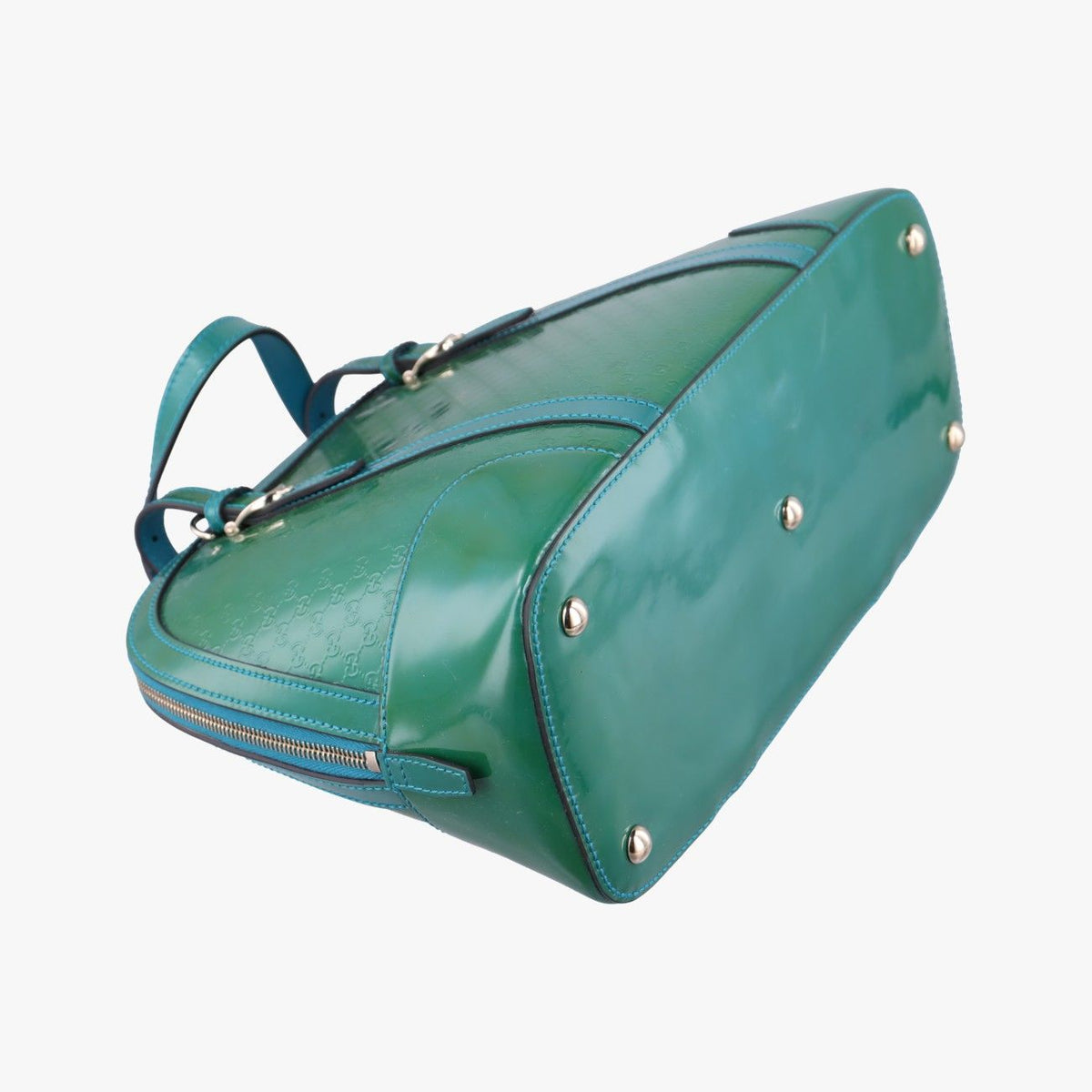 Gucci Micro Guccissima Green Patent — view 7