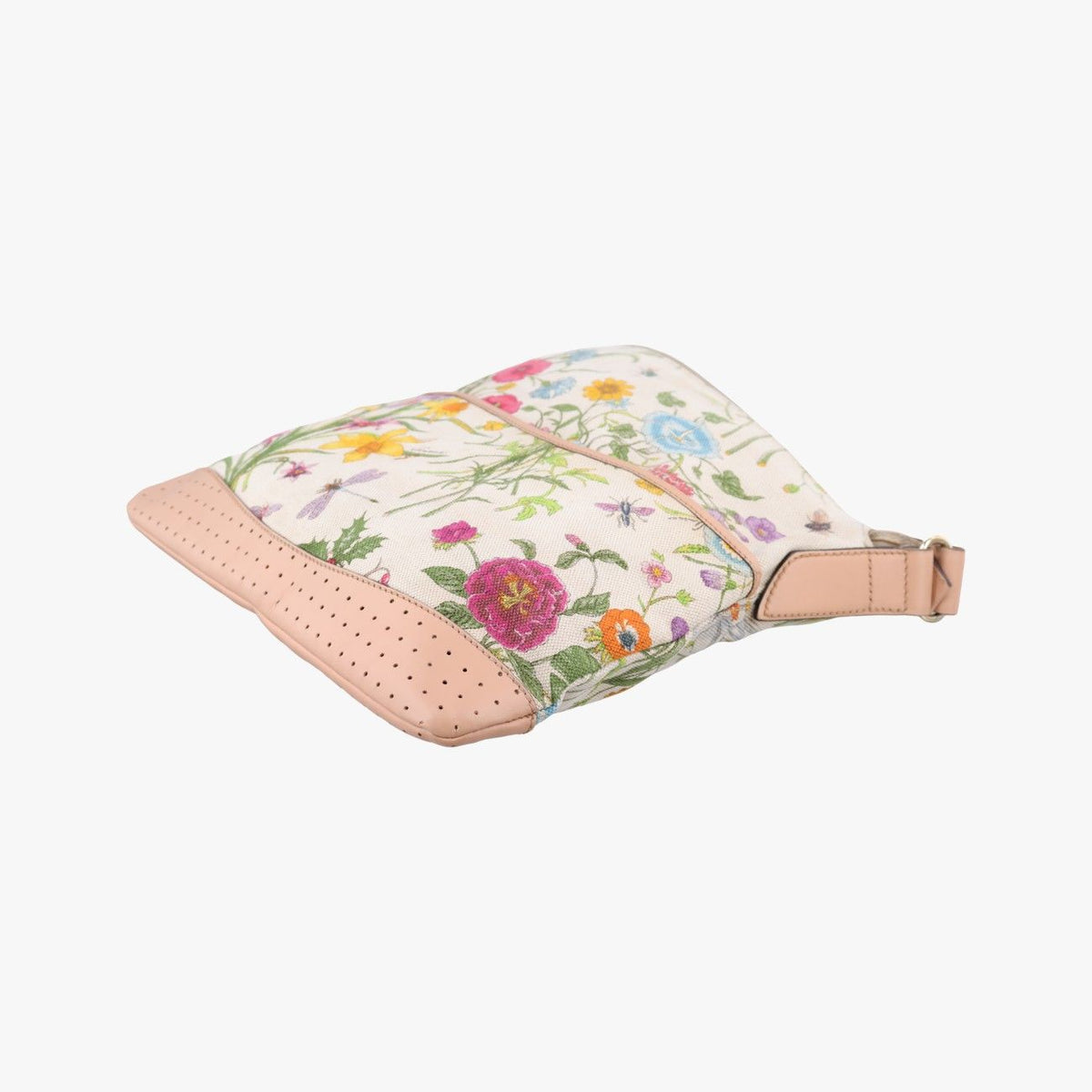 Gucci Flora Multicolor Ivory Canvas Leather — view 4