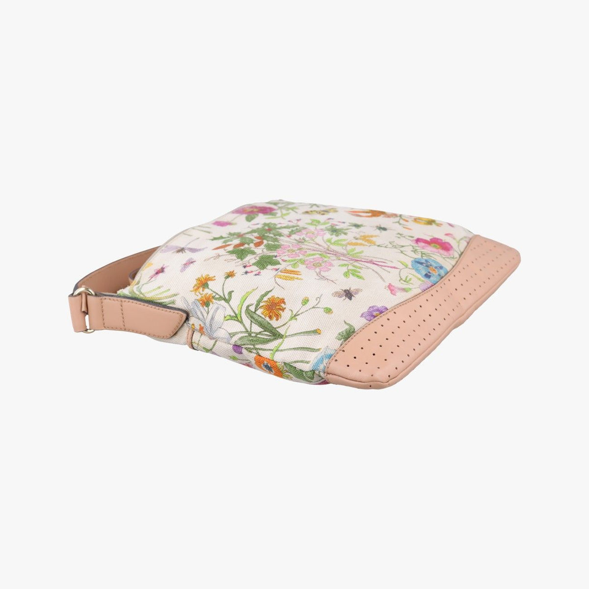 Gucci Flora Multicolor Ivory Canvas Leather — view 7