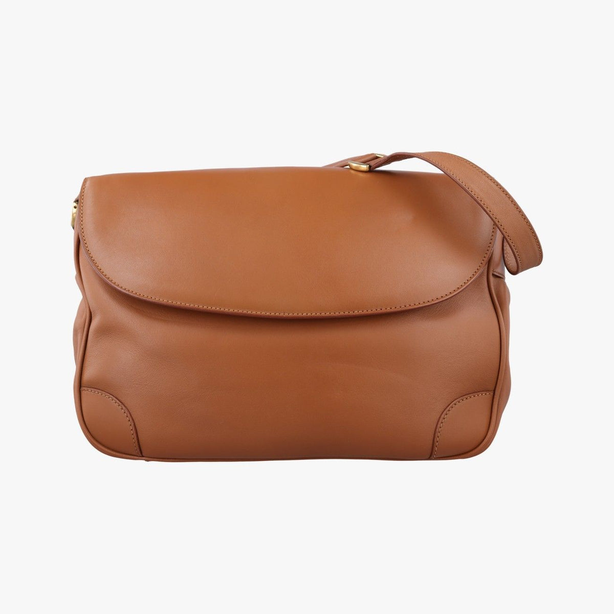 Gucci Vintage Messenger Brown Leather