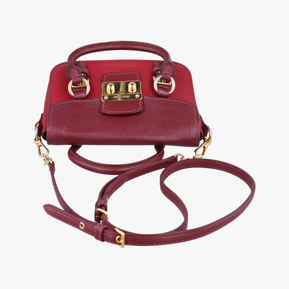 Miu Miu Madras Red Leather — view 8