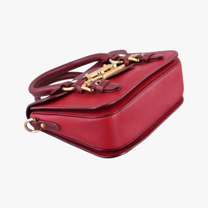Miu Miu Madras Red Leather — view 5