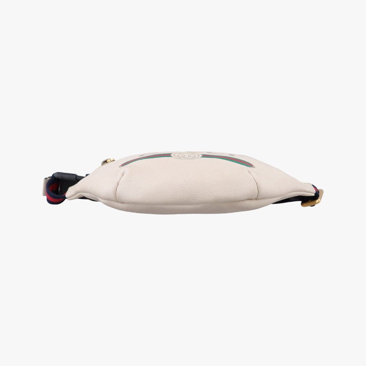Gucci Print White Leather Handbag — view 3