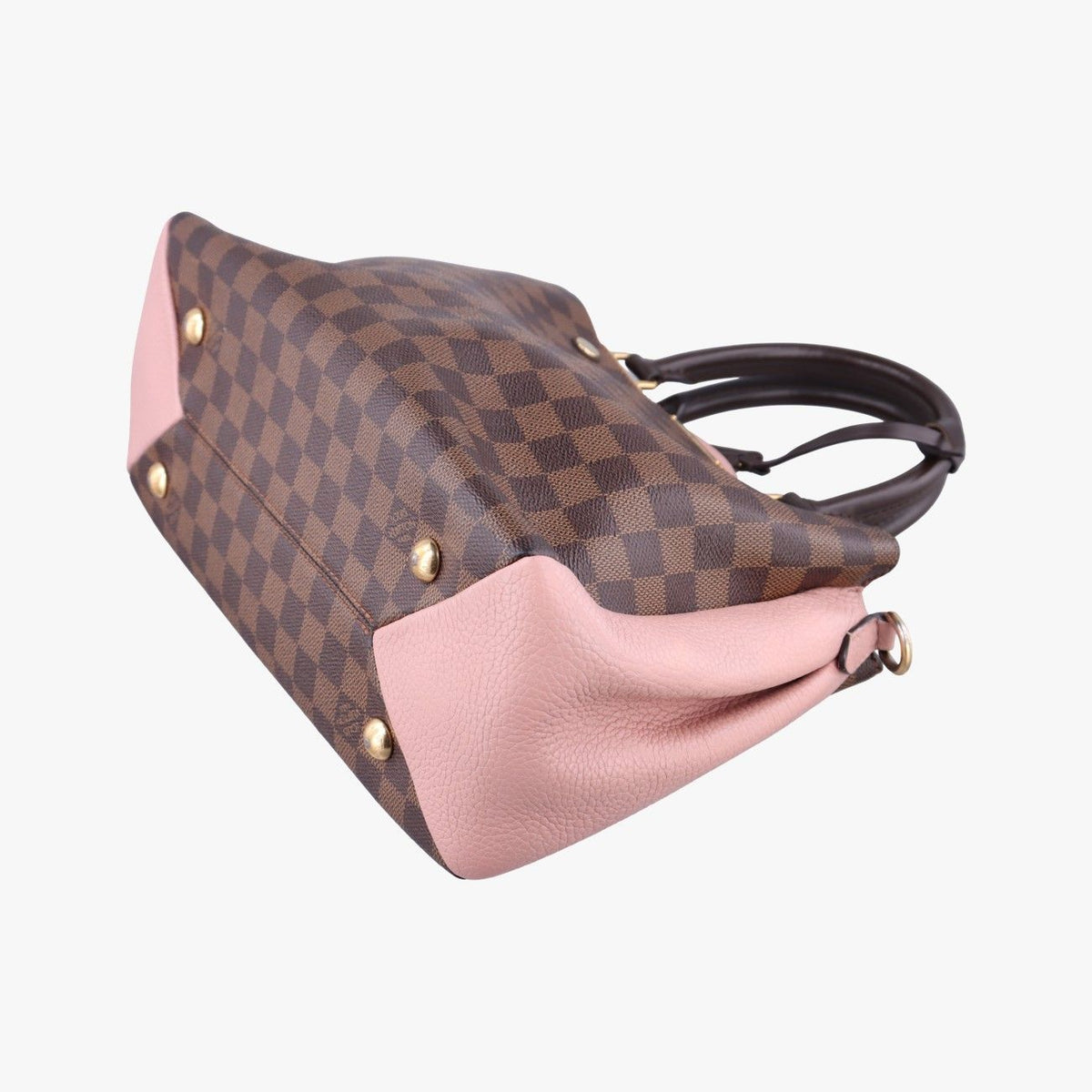 Louis Vuitton Brittany Ebene Magnolia Damier Canvas Calfskin — view 4