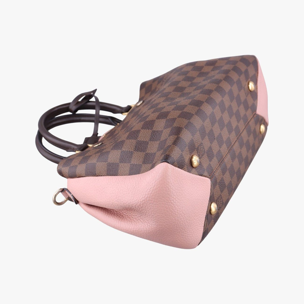 Louis Vuitton Brittany Ebene Magnolia Damier Canvas Calfskin — view 5