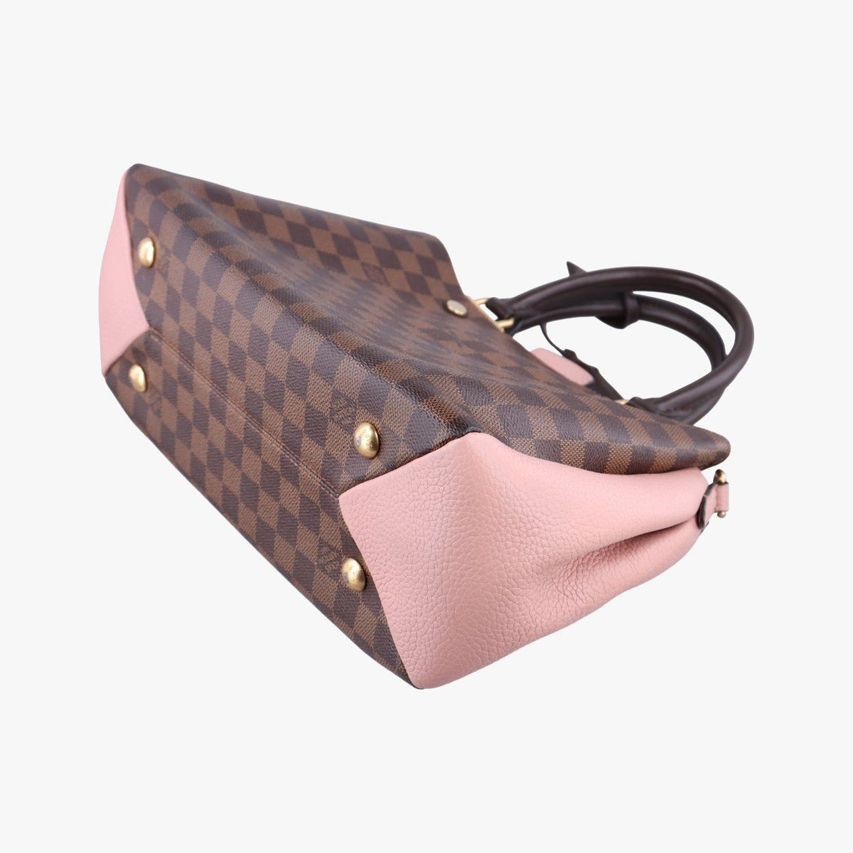Louis Vuitton Brittany Ebene Magnolia Damier Canvas Calfskin — view 6