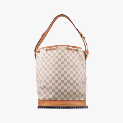 Louis Vuitton Noe Azur Damier Canvas Bucket Bag — view 2