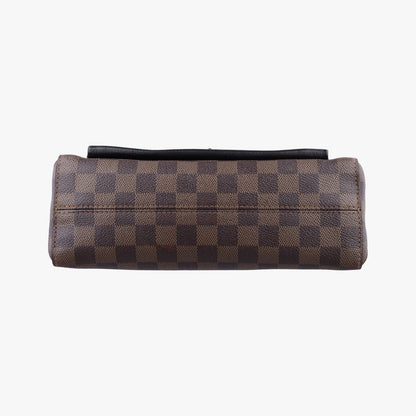 Louis Vuitton Vavin PM Ebene Noir Damier Canvas Calfskin — view 3