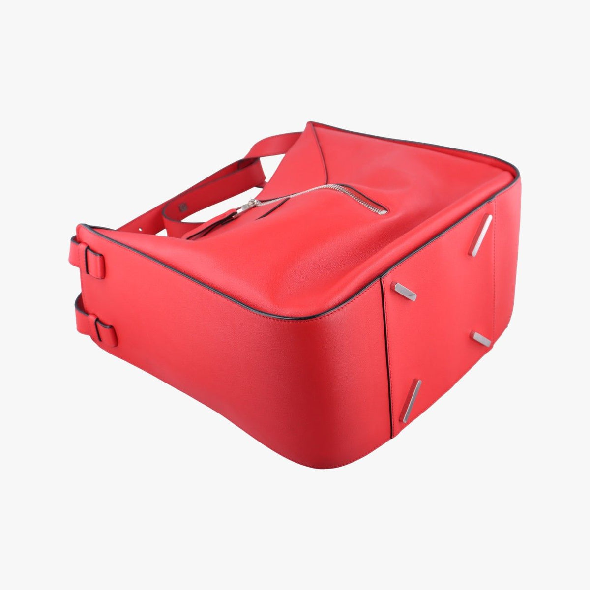 Loewe Hammock Red Leather Shoulder Bag — view 7