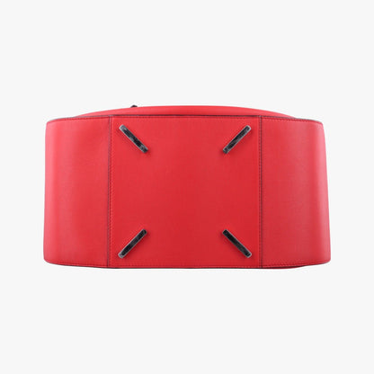 Loewe Hammock Red Leather Shoulder Bag — view 3