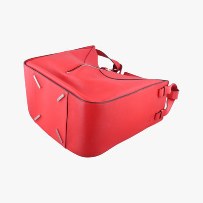 Loewe Hammock Red Leather Shoulder Bag — view 6