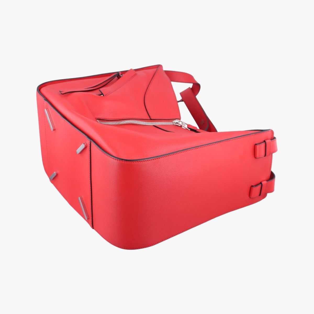 Loewe Hammock Red Leather Shoulder Bag — view 4