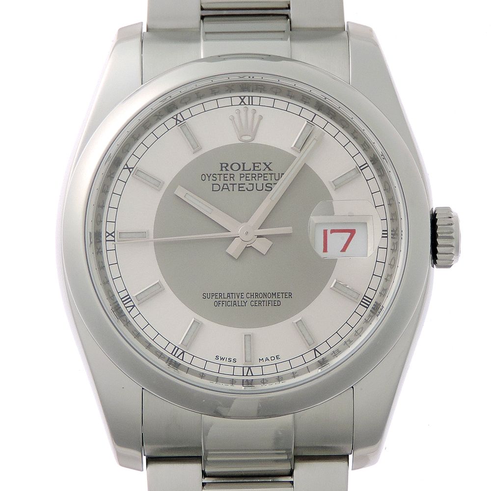 Rolex Watch Silver