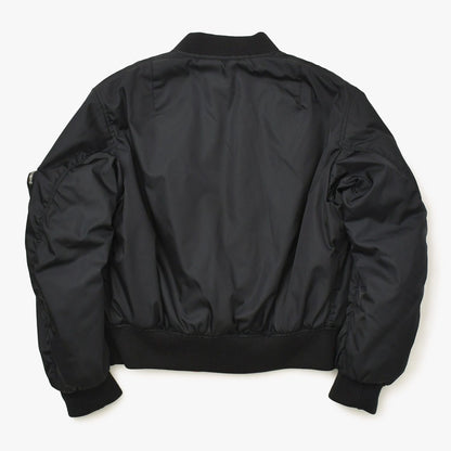 Prada Re-Nylon Bomber Jacket Black Orange Mini Pouch Raf Simons XS — view 2