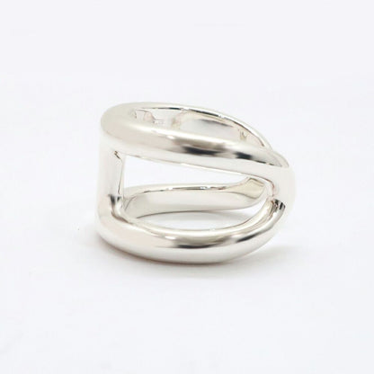 Hermes Osmose Ring GM Large 60 Silver — view 2