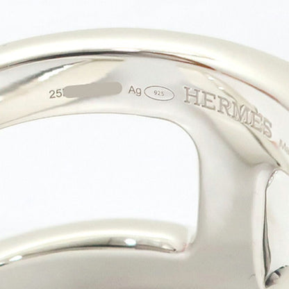 Hermes Osmose Ring GM Large 60 Silver — view 6