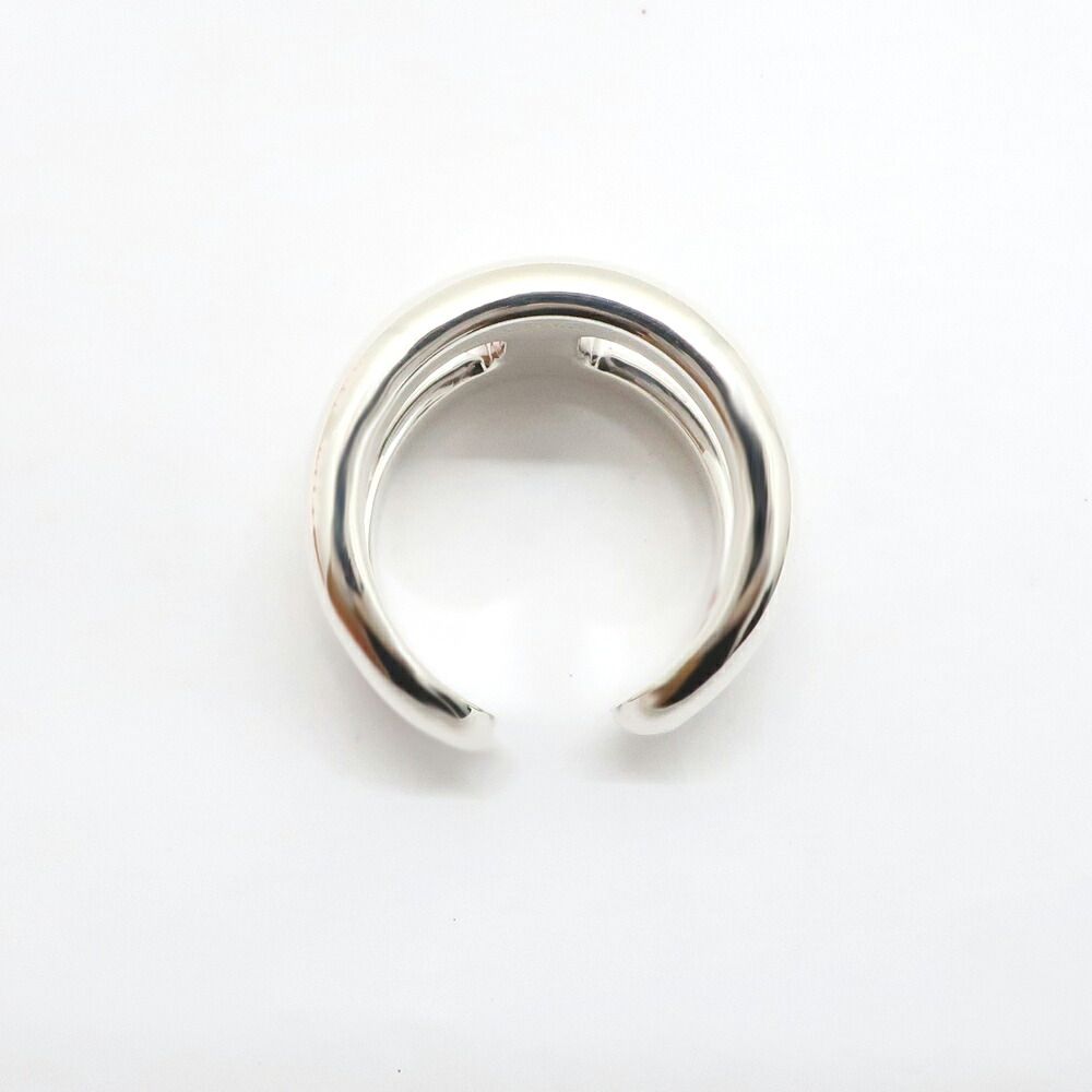 Hermes Osmose Ring GM Large 60 Silver — view 8