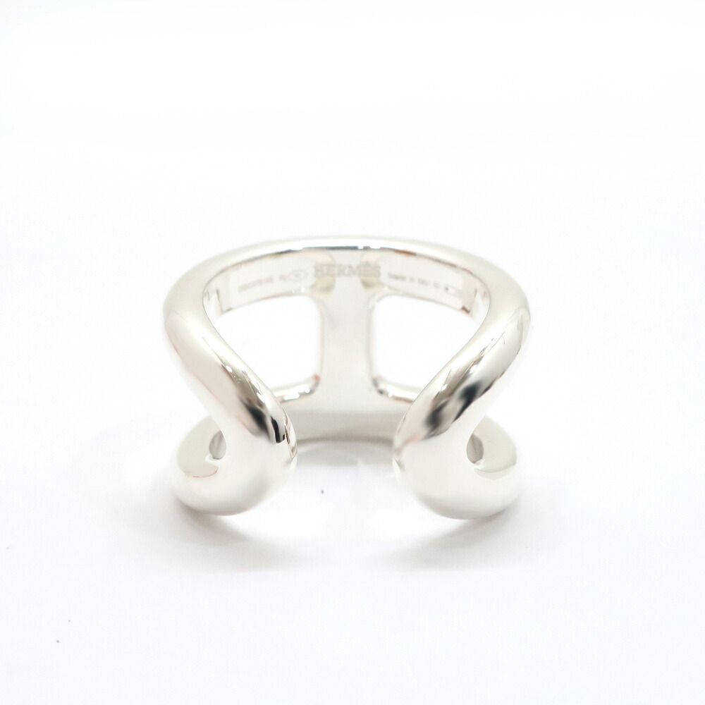 Hermes Osmose Ring GM Large 60 Silver — view 4