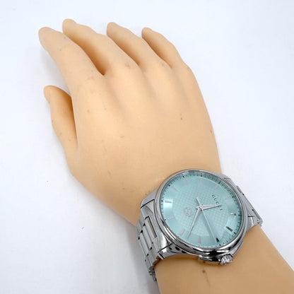 Gucci Watch G-Timeless Ice Blue Dial Quartz Stainless Steel Silver — view 4