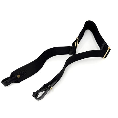 Prada Shoulder Bag Explorer Medium Re-Nylon Black Gold — view 8