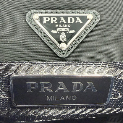 Prada Shoulder Bag Re Edition 2005 Re-Nylon Crossbody Nylon Black Silver — view 5