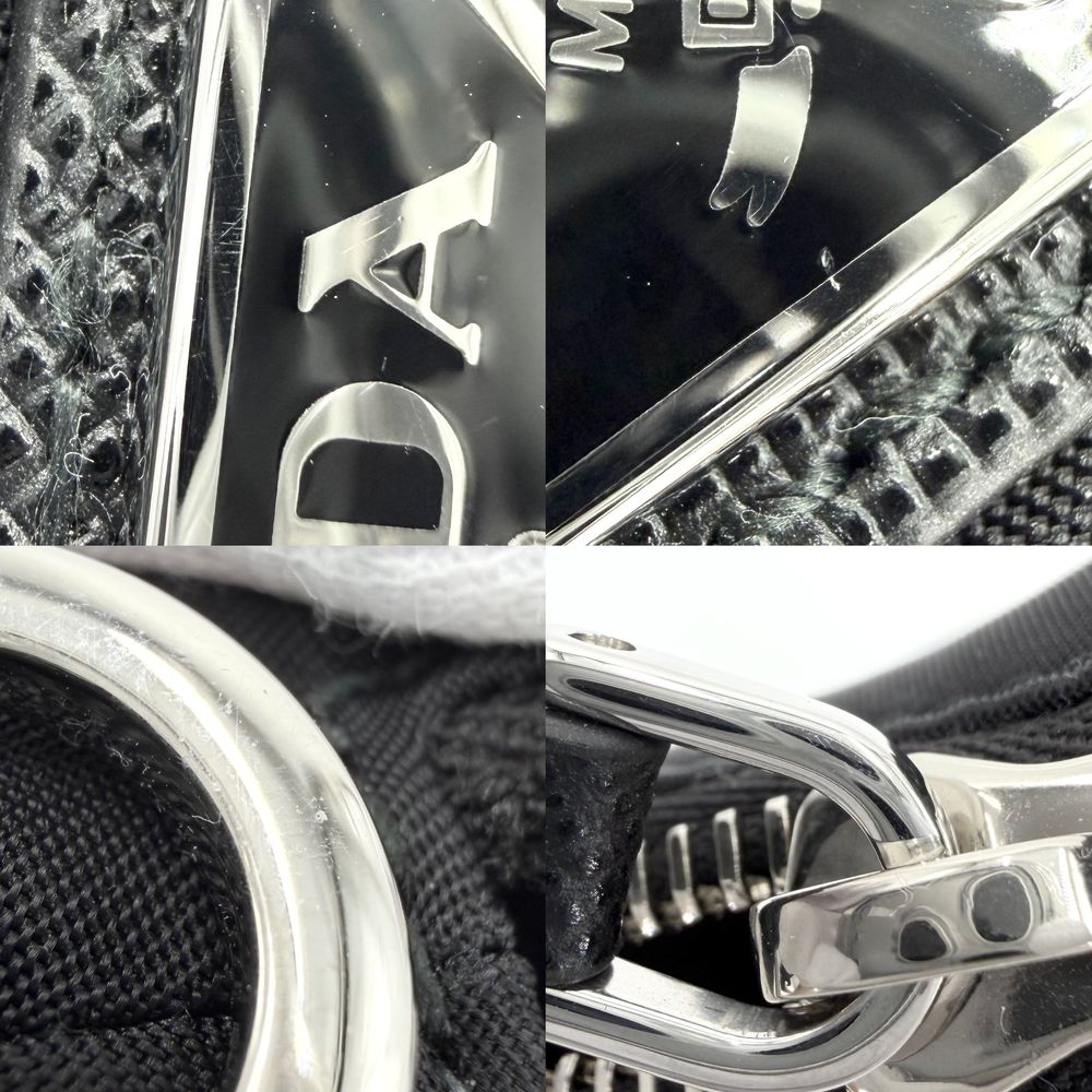 Prada Shoulder Bag Re Edition 2005 Re-Nylon Crossbody Nylon Black Silver — view 6