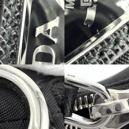 Prada Shoulder Bag Re Edition 2005 Re-Nylon Crossbody Nylon Black Silver — view 6