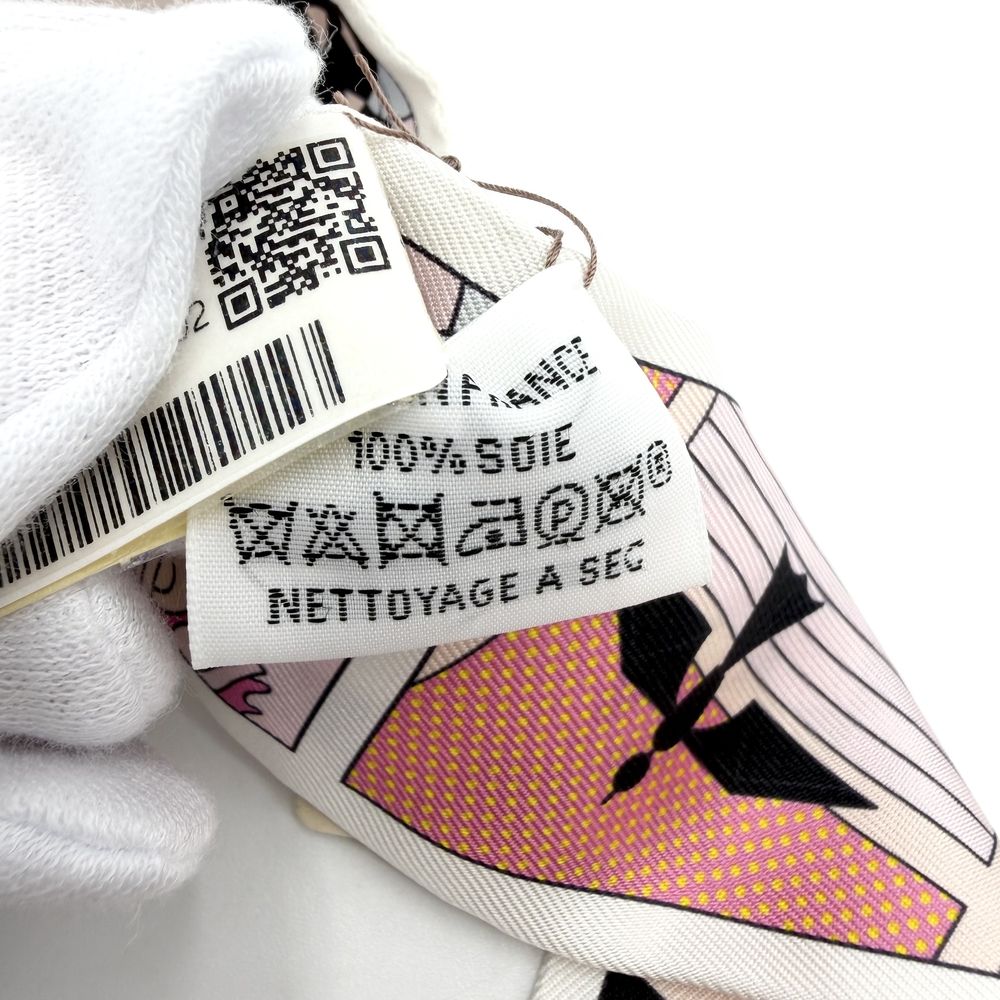 Hermes Scarf Twilly Factory Suit Items Silk Multicolor — view 5