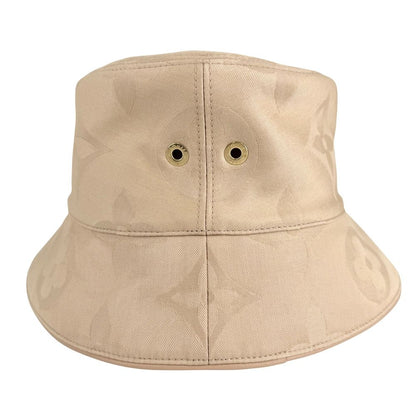 Louis Vuitton Hat Monogram Daily Glam Bucket Hat Cotton Beige — view 3