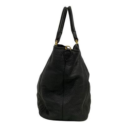 Miu Miu Tote Bag Navy Leather — view 2
