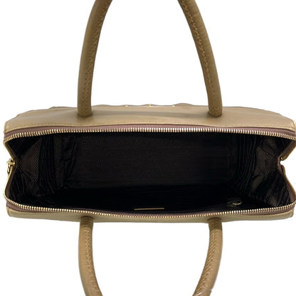 Prada Handbag Beige Leather — view 7