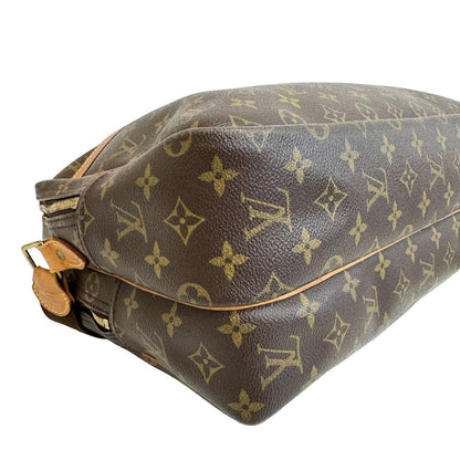 Louis Vuitton Reporter GM Monogram Canvas Brown Shoulder Bag — view 3
