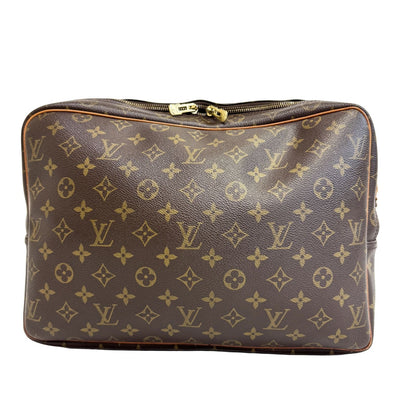 Louis Vuitton Reporter GM Monogram Canvas Brown Shoulder Bag