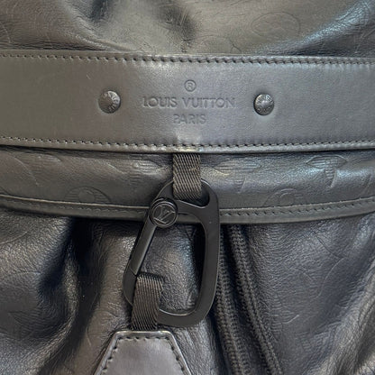 Louis Vuitton Discovery Backpack Monogram Shadow Canvas Black — view 6