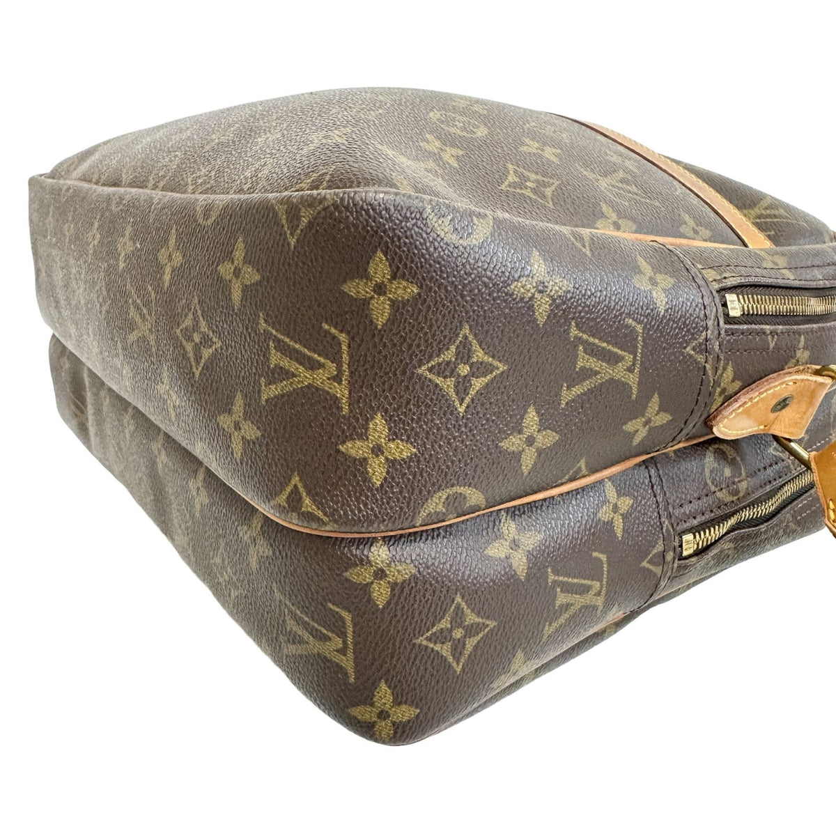 Louis Vuitton Reporter GM Monogram Canvas Brown Shoulder Bag — view 2