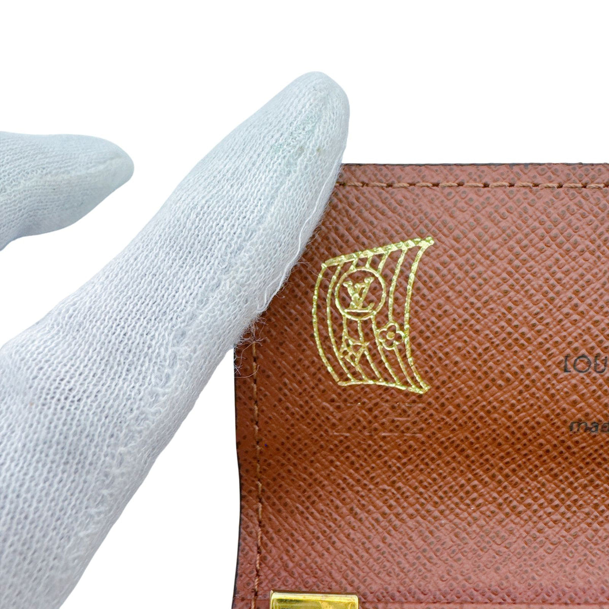 Louis Vuitton Multicles 4 Monogram Canvas Key Case Brown Key Holder — view 8