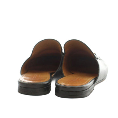 Gucci Prince Town Bit Loafers Mules Leather Black — view 5