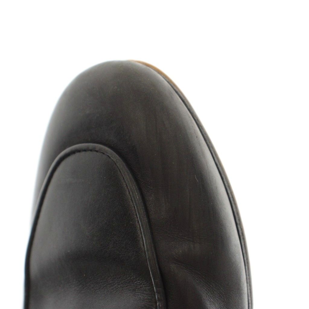 Gucci Prince Town Bit Loafers Mules Leather Black — view 8